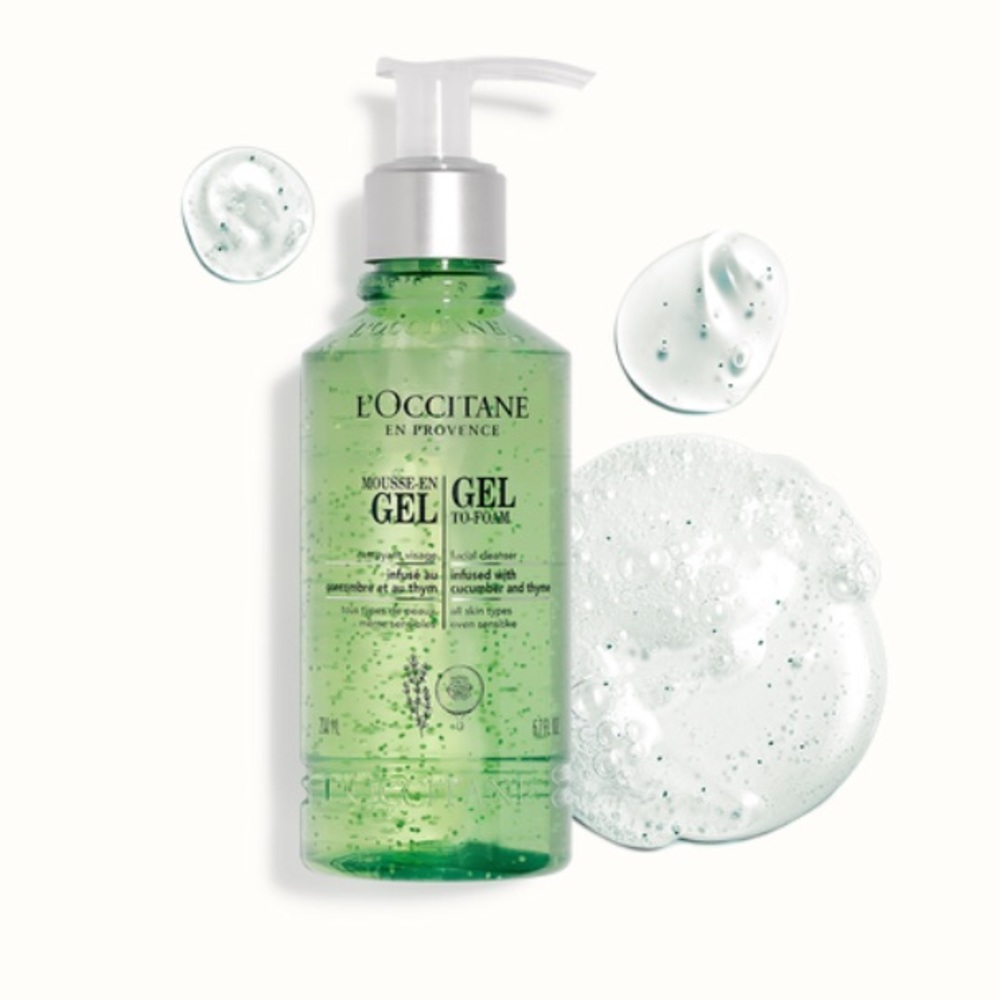 L’Occitane | Gel to Foam Cleanser 🫧
